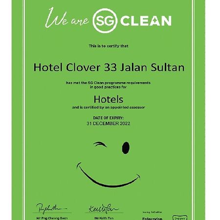 Hotel Clover 33 Jalan Sultan Сінгапур Екстер'єр фото